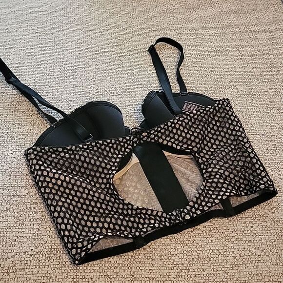 Victoria's Secret longline zip up corset bra - Picture 3 of 7